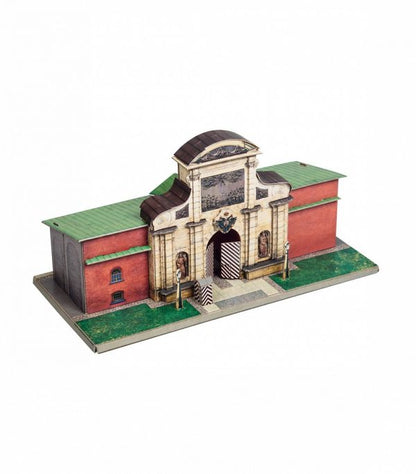 Петровските врата, Санкт Петербург, Русия, 1:150