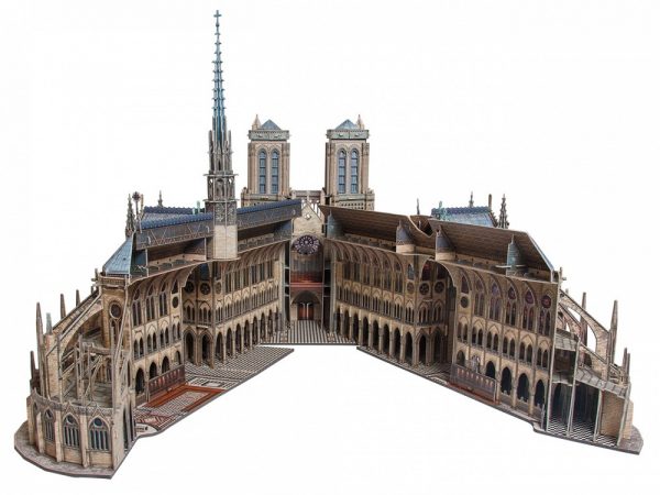 Катедрала "Нотр-Дам дьо Пари", Париж, Франция, 1:200