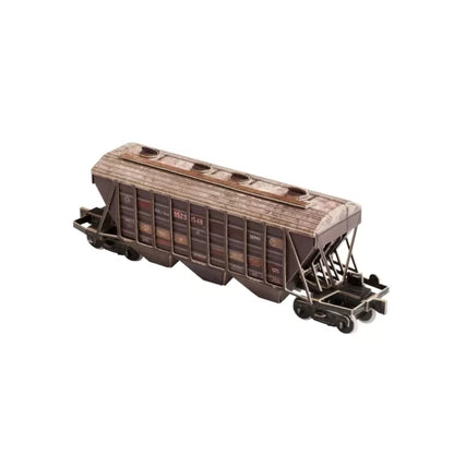 Вагон бункер - кафяв