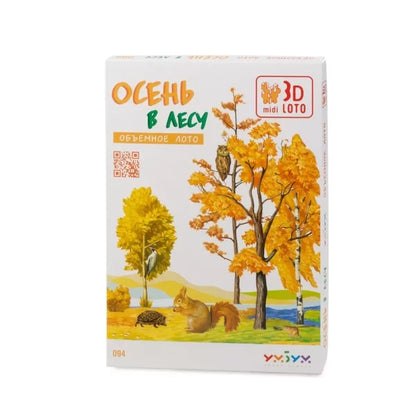 3D пъзел "Сезони в гората", Есен