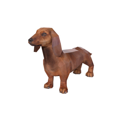 Кафяв Дакел (без изрязване)