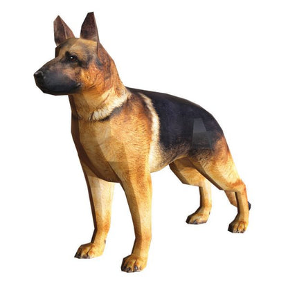 Немска овчарка (без изрязване)