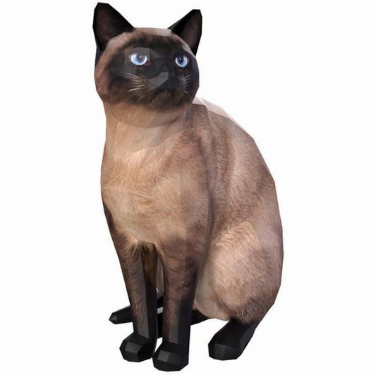 Сиамска котка (без изрязване)