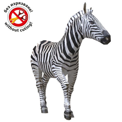 Зебра (без изрязване)