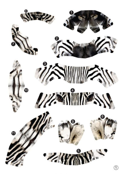 Зебра (без изрязване)